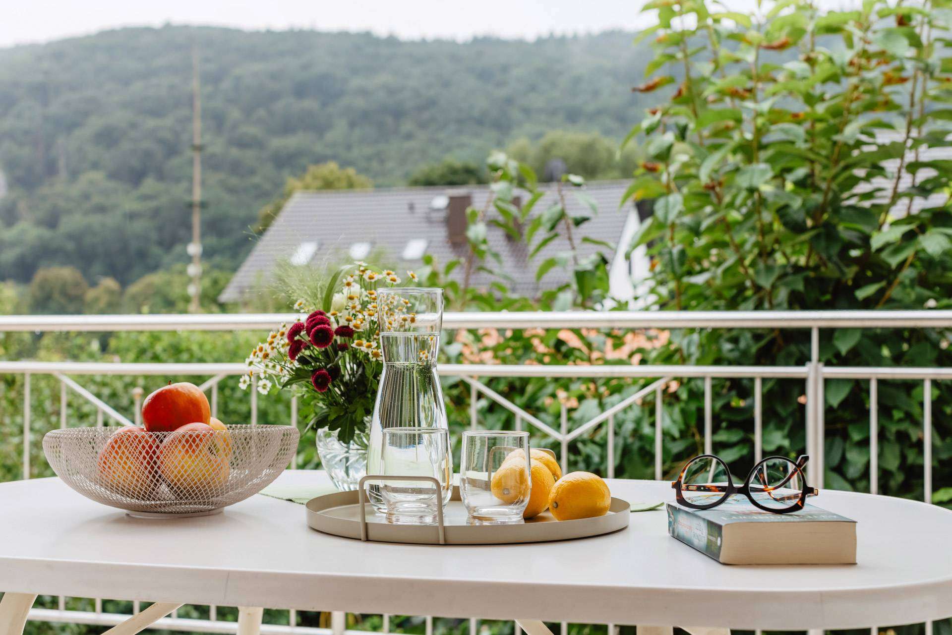 Entspannen mit Blick in den Garten
