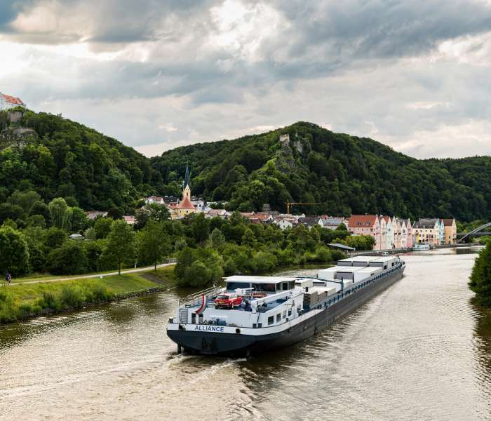 Schifffahrt auf Altmühl & Donau